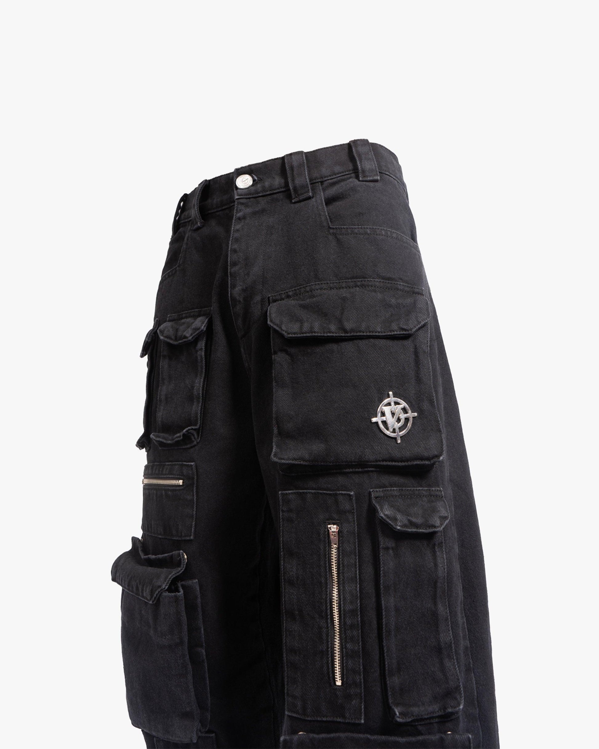 420 CARGOPANTS BLACK - VICINITY