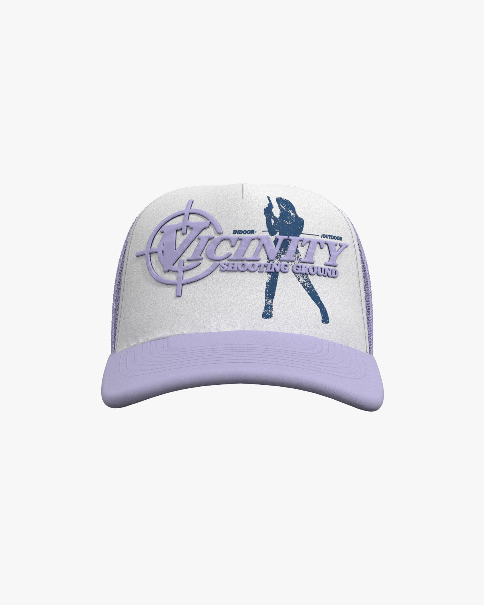 SHOOTING GROUND TRUCKER CAP LAVENDER - VICINITY