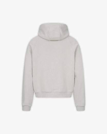 SHOOTING HOUSE ZIP HOODIE LIGHT GREY - VICINITY