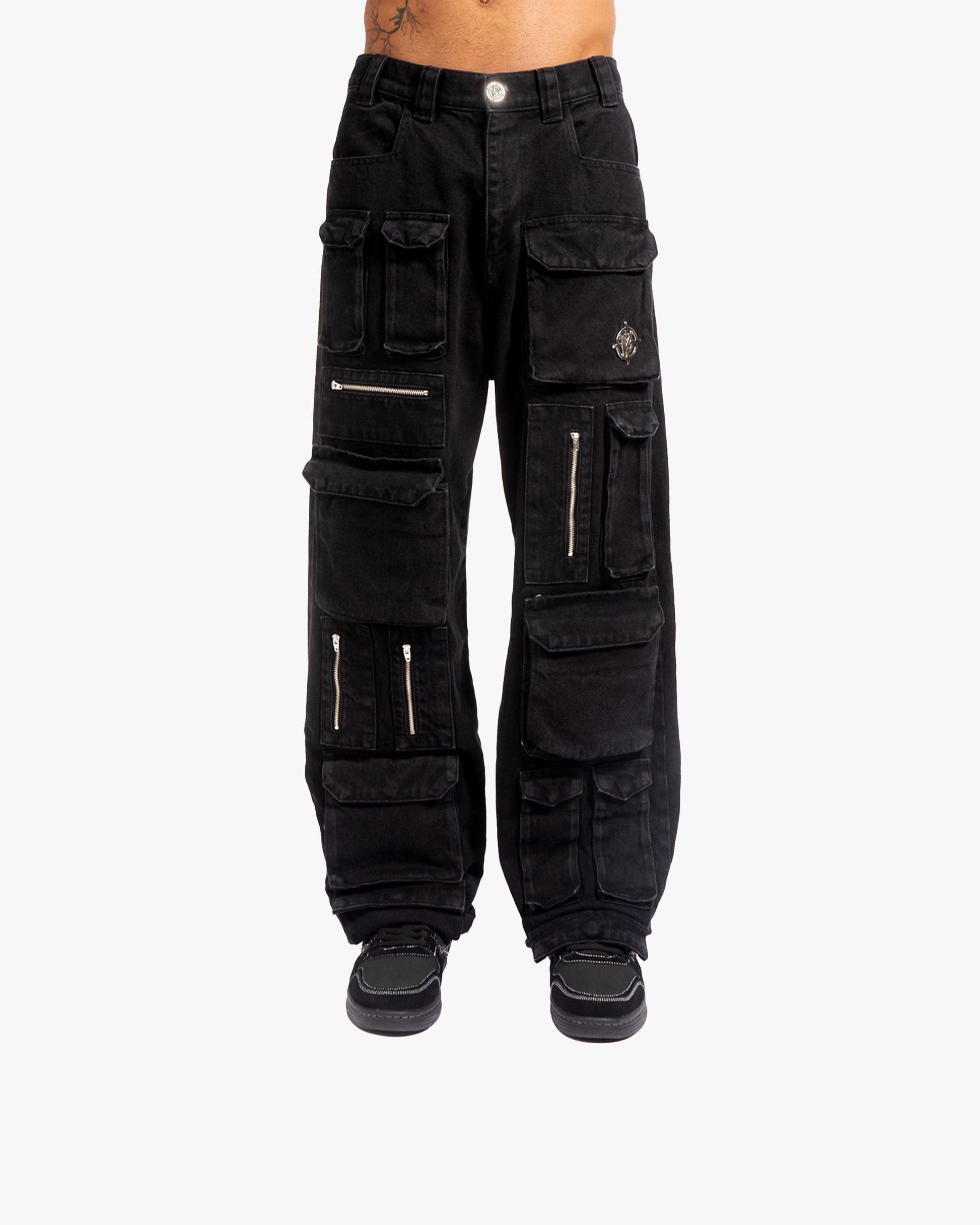 420 CARGOPANTS BLACK - VICINITY