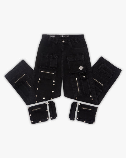 420 CARGOPANTS BLACK - VICINITY