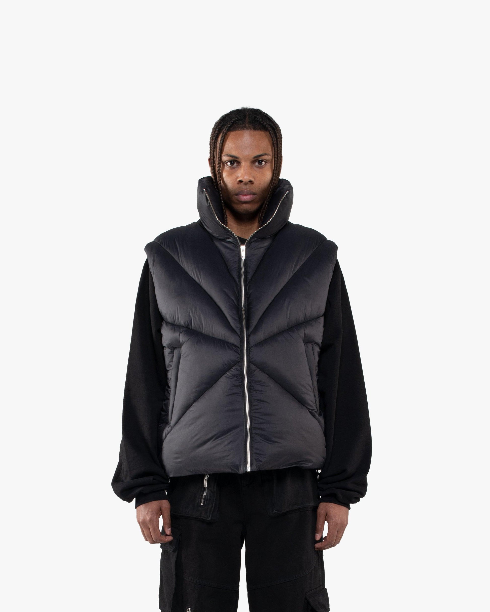 X-PUFFER VEST BLACK - VICINITY