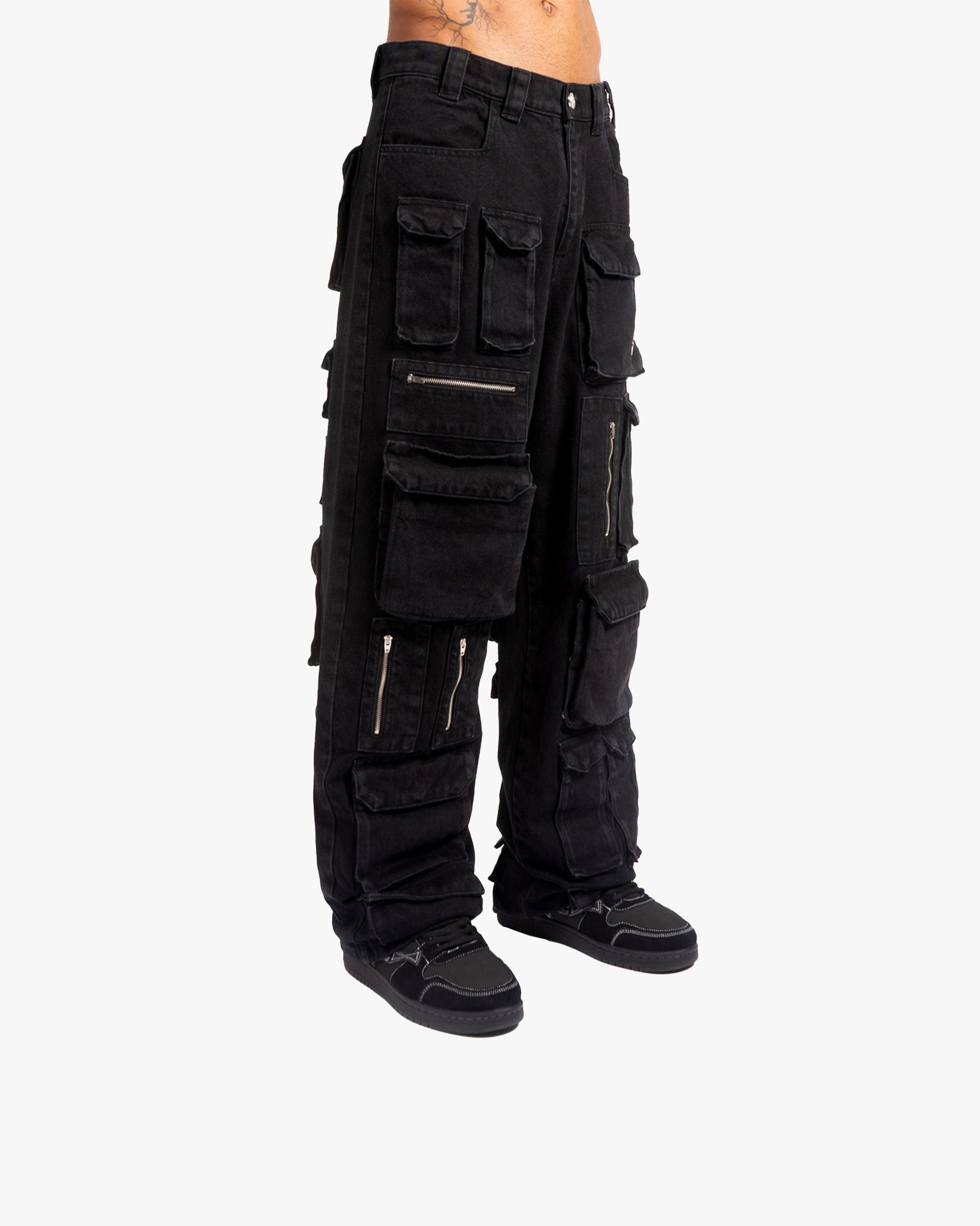 420 CARGOPANTS BLACK - VICINITY