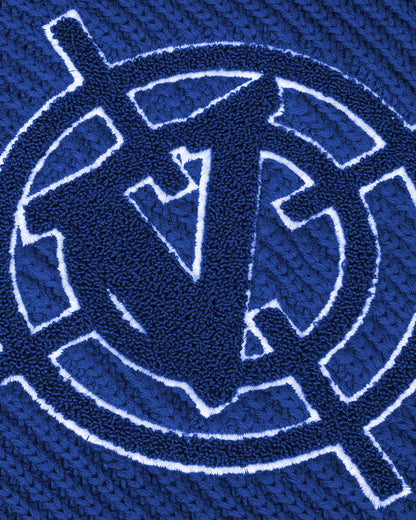 V-LOGO KNITWEAR ROYAL BLUE