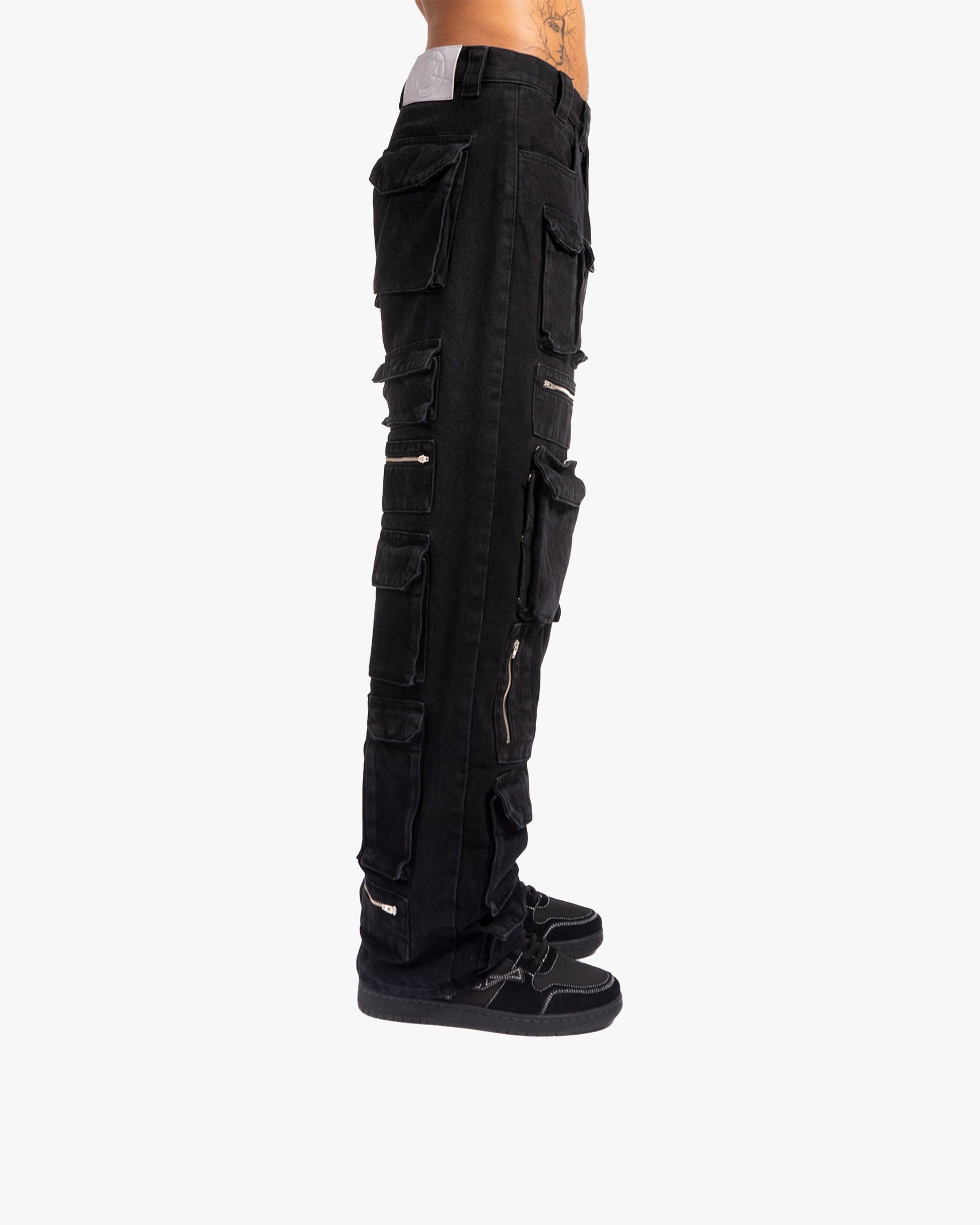420 CARGOPANTS BLACK - VICINITY