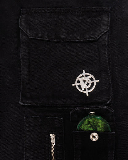 420 CARGOPANTS BLACK - VICINITY