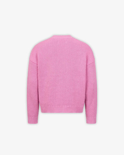 V-LOGO KNITWEAR WILD ROSE - VICINITY