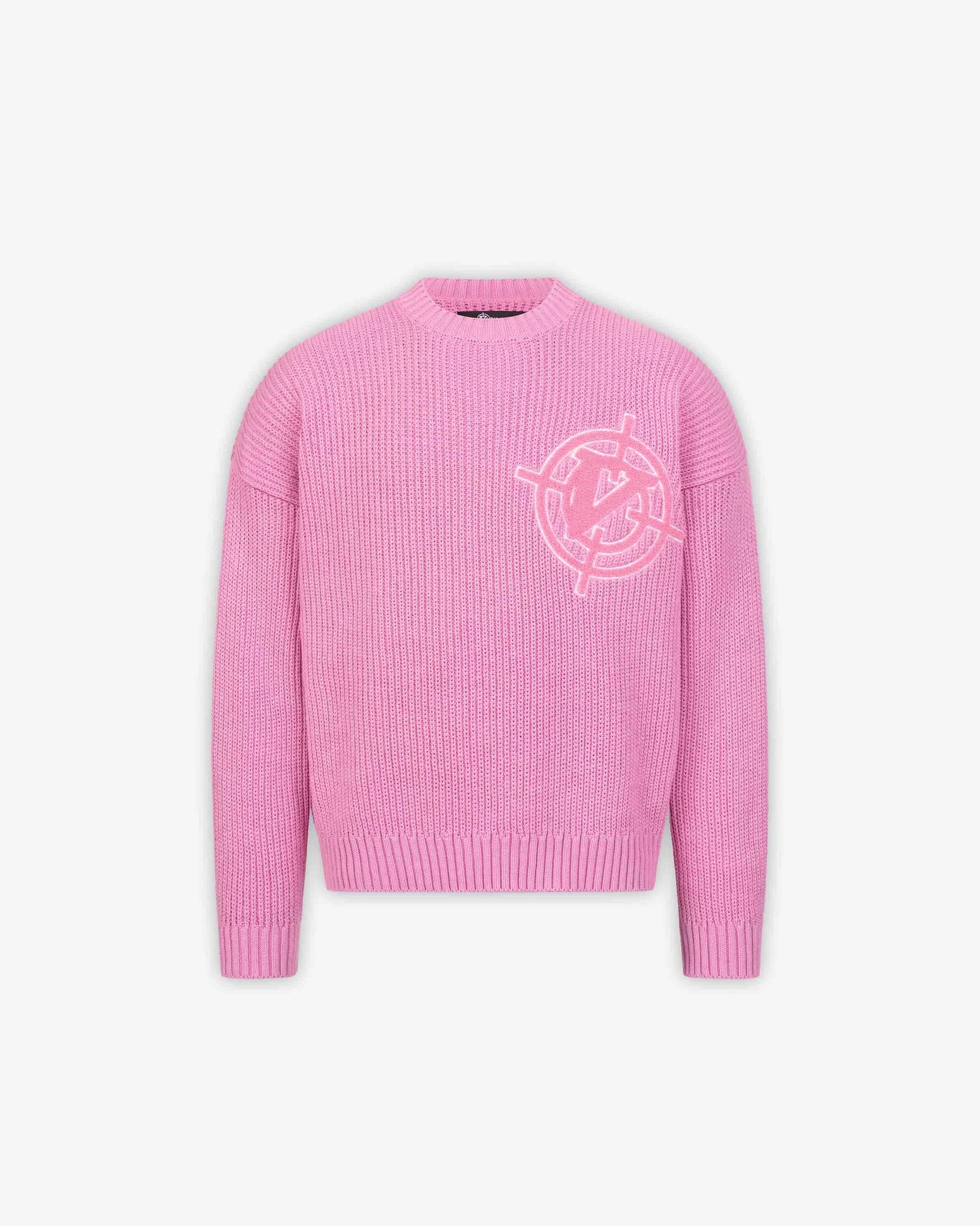 V-LOGO KNITWEAR WILD ROSE - VICINITY