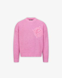 V-LOGO KNITWEAR WILD ROSE