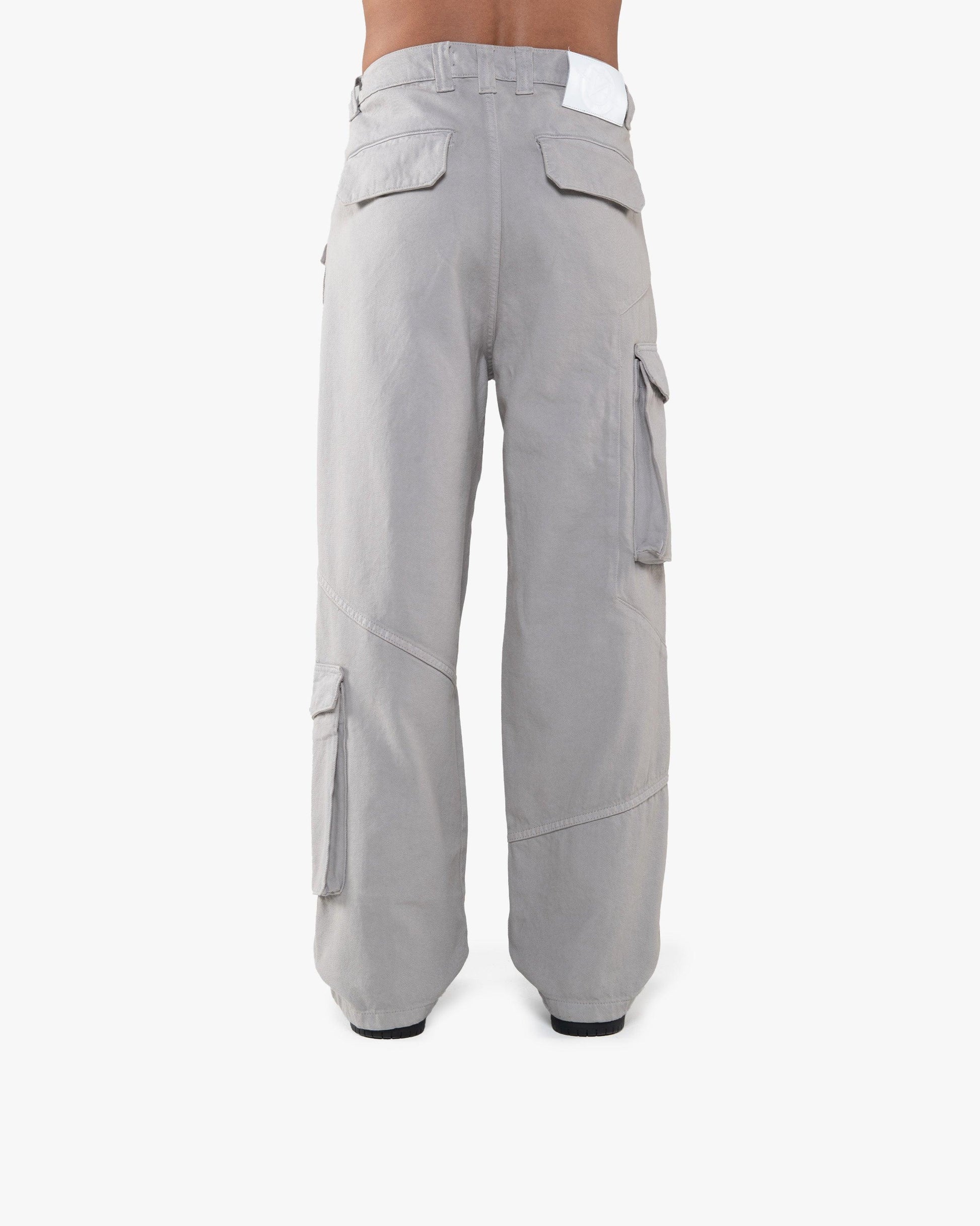 ASYMETRICAL CARGOPANTS DARK GREY - VICINITY