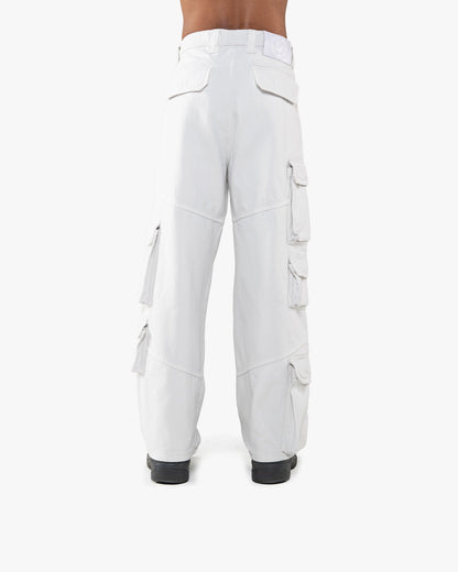 MULTIPOCKET CARGOPANTS LIGHT GREY - VICINITY