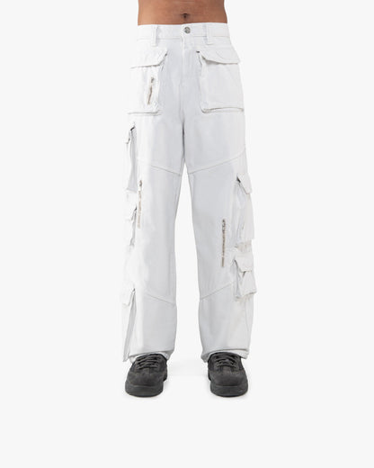 MULTIPOCKET CARGOPANTS LIGHT GREY - VICINITY