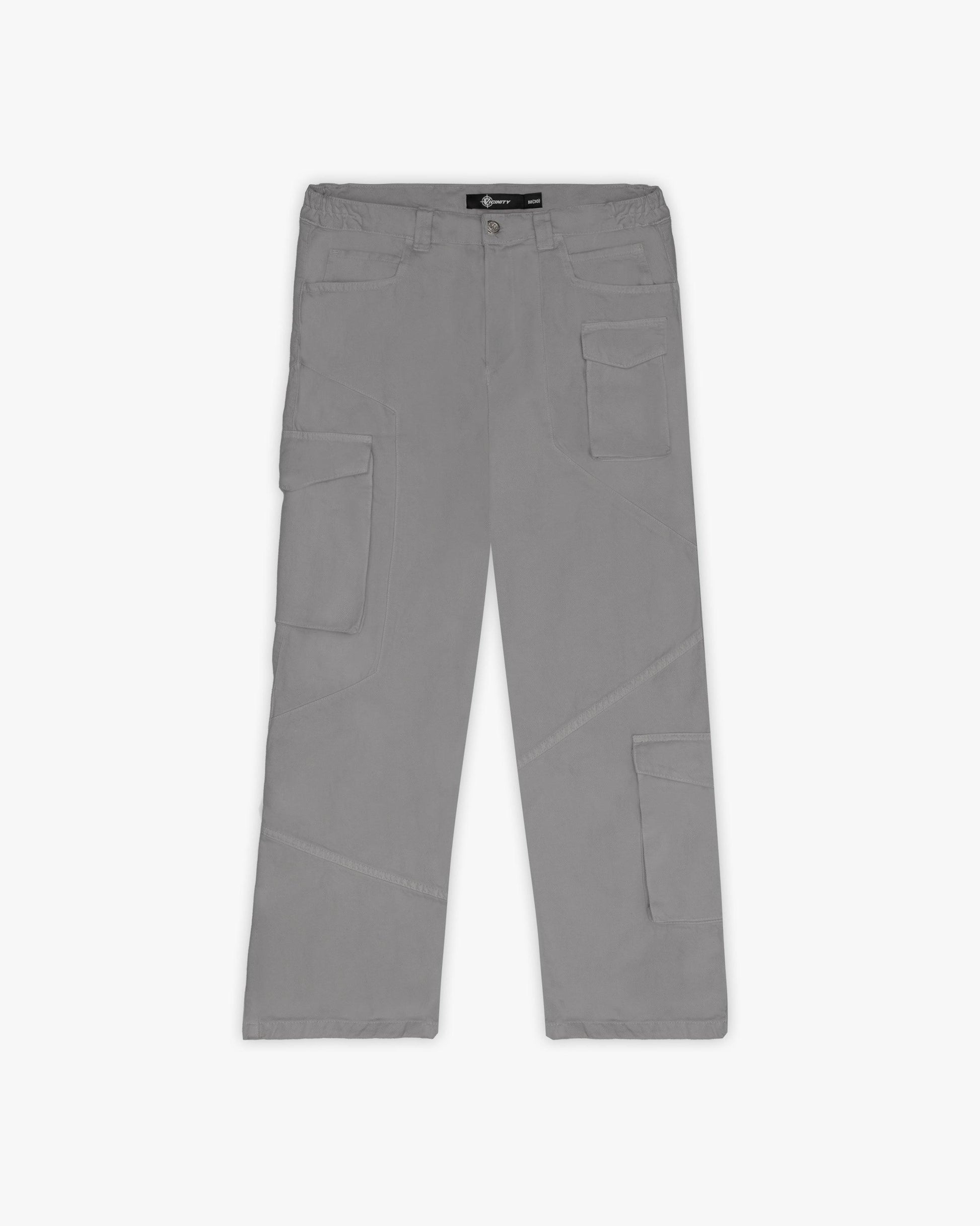 ASYMETRICAL CARGOPANTS DARK GREY - VICINITY