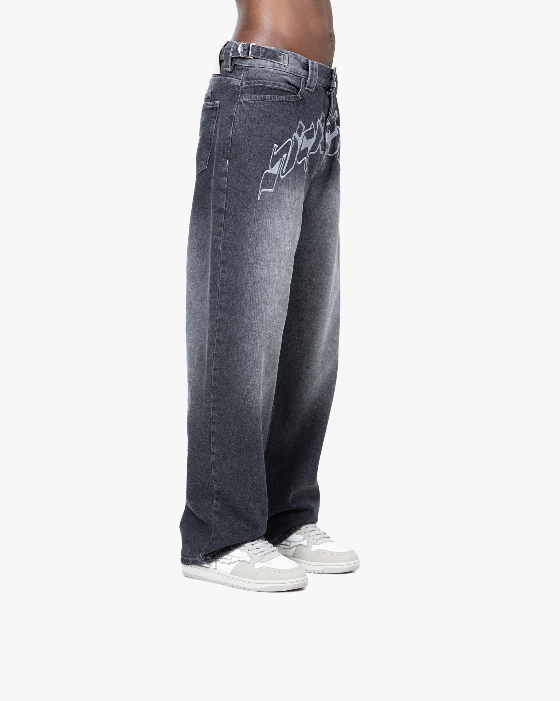 OUTLINED MIRAGE DENIM GREY / WHITE - VICINITY