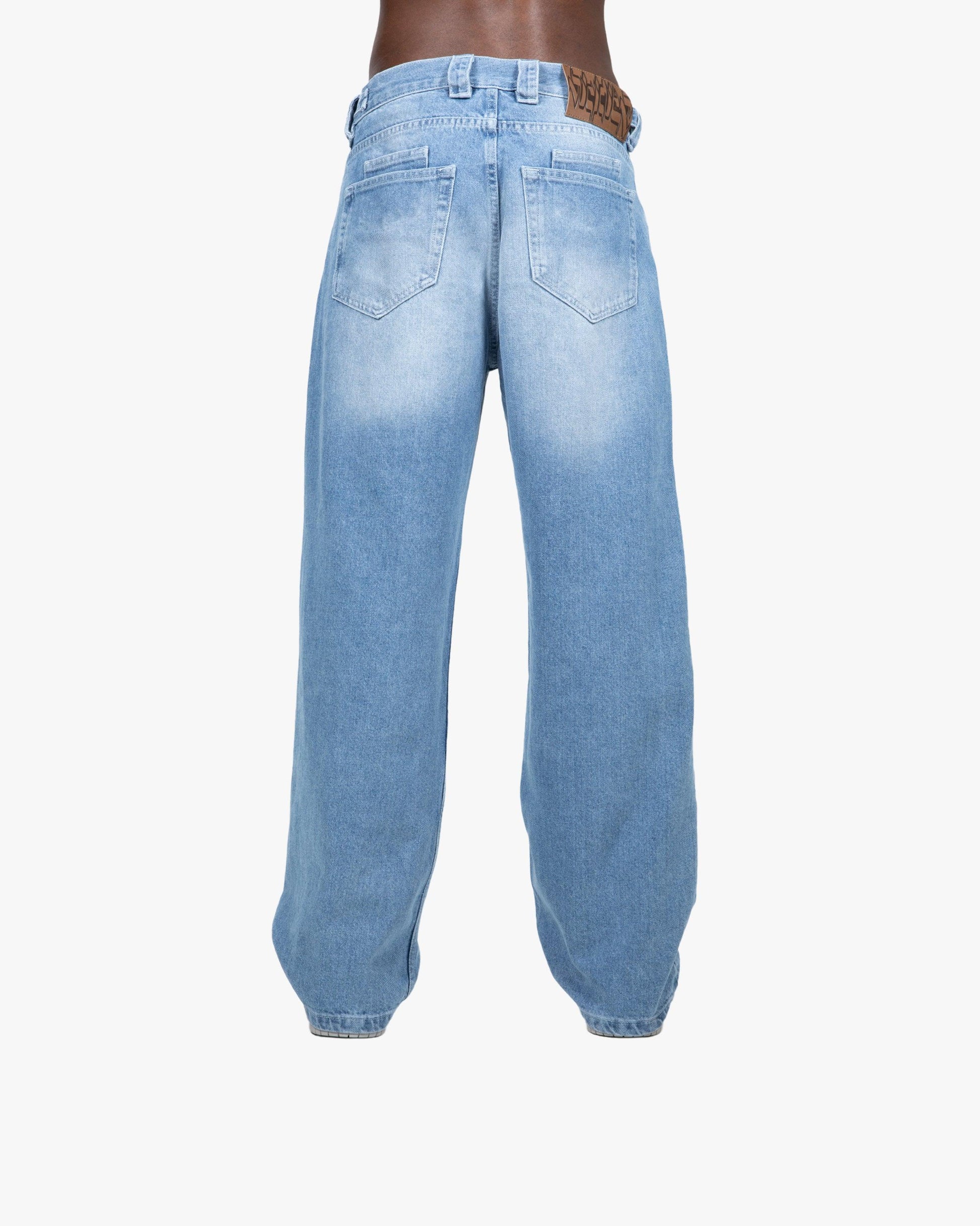 OUTLINED MIRAGE DENIM LIGHT BLUE / WHITE - VICINITY