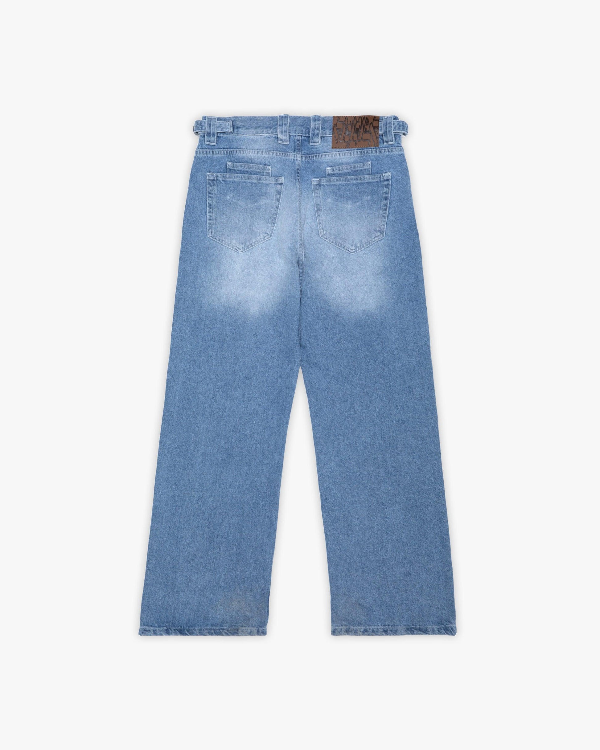 OUTLINED MIRAGE DENIM LIGHT BLUE / WHITE - VICINITY