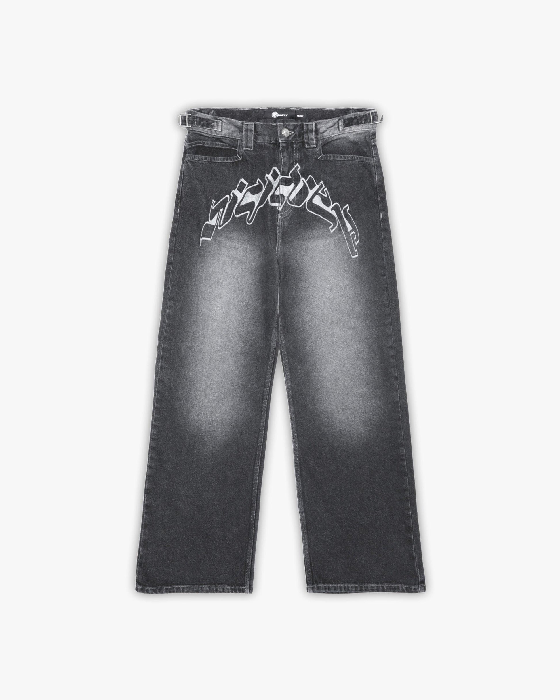 OUTLINED MIRAGE DENIM GREY / WHITE - VICINITY