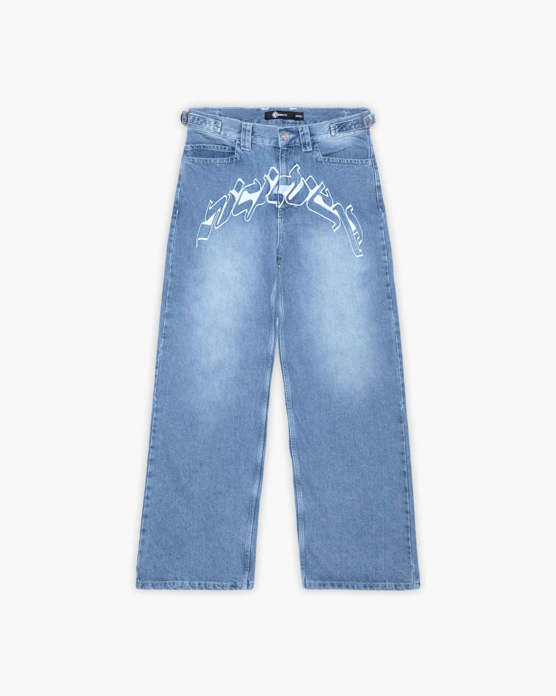 OUTLINED MIRAGE DENIM LIGHT BLUE / WHITE - VICINITY