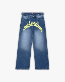 MIRAGE DENIM DARK BLUE / YELLOW