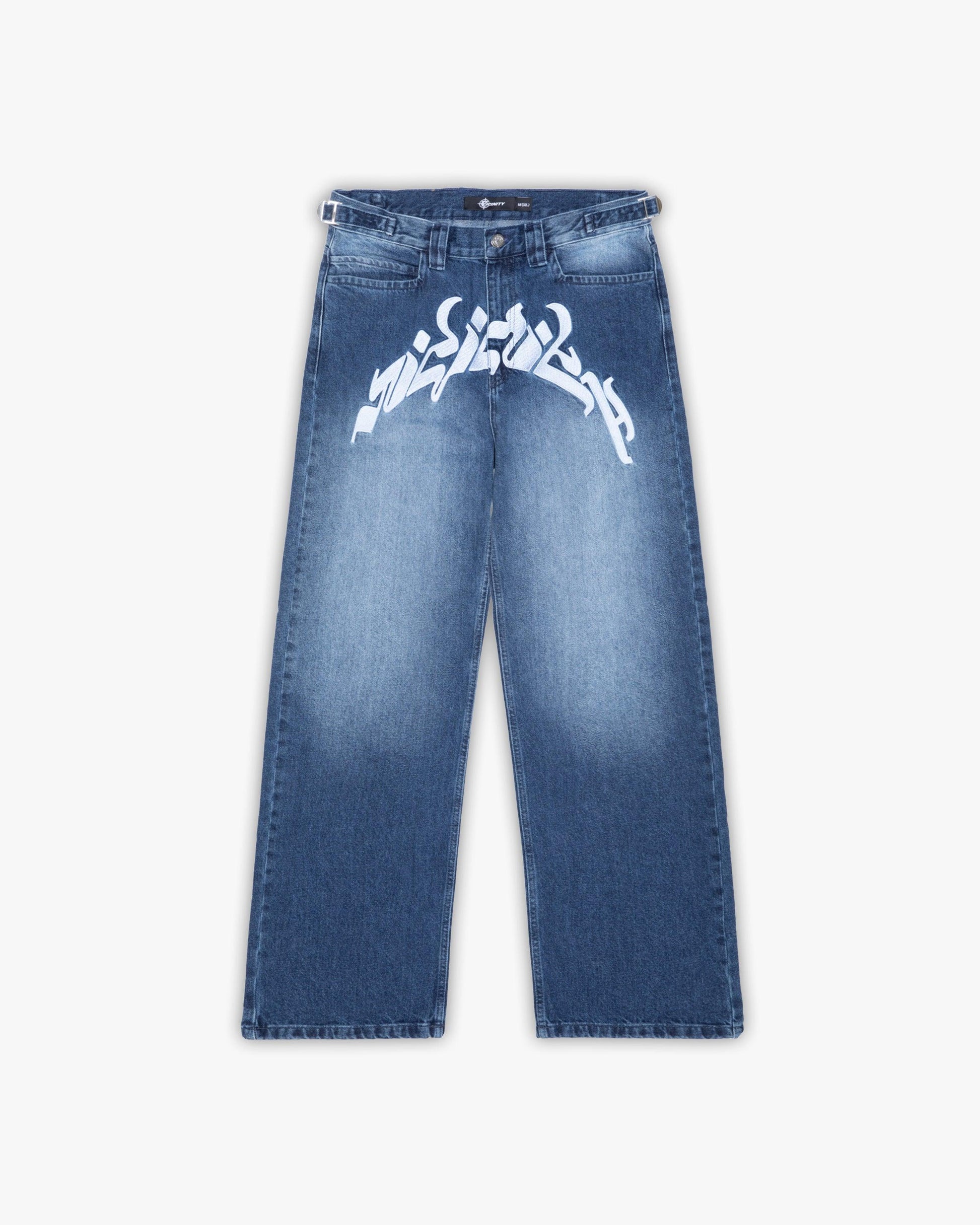 MIRAGE DENIM DARK BLUE / WHITE - VICINITY