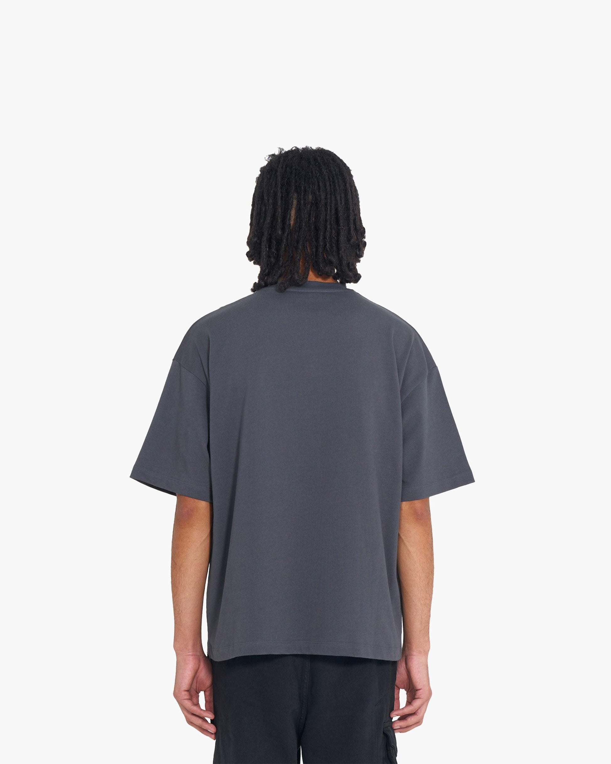 HIDDEN HILLS TEE DARK GREY - VICINITY