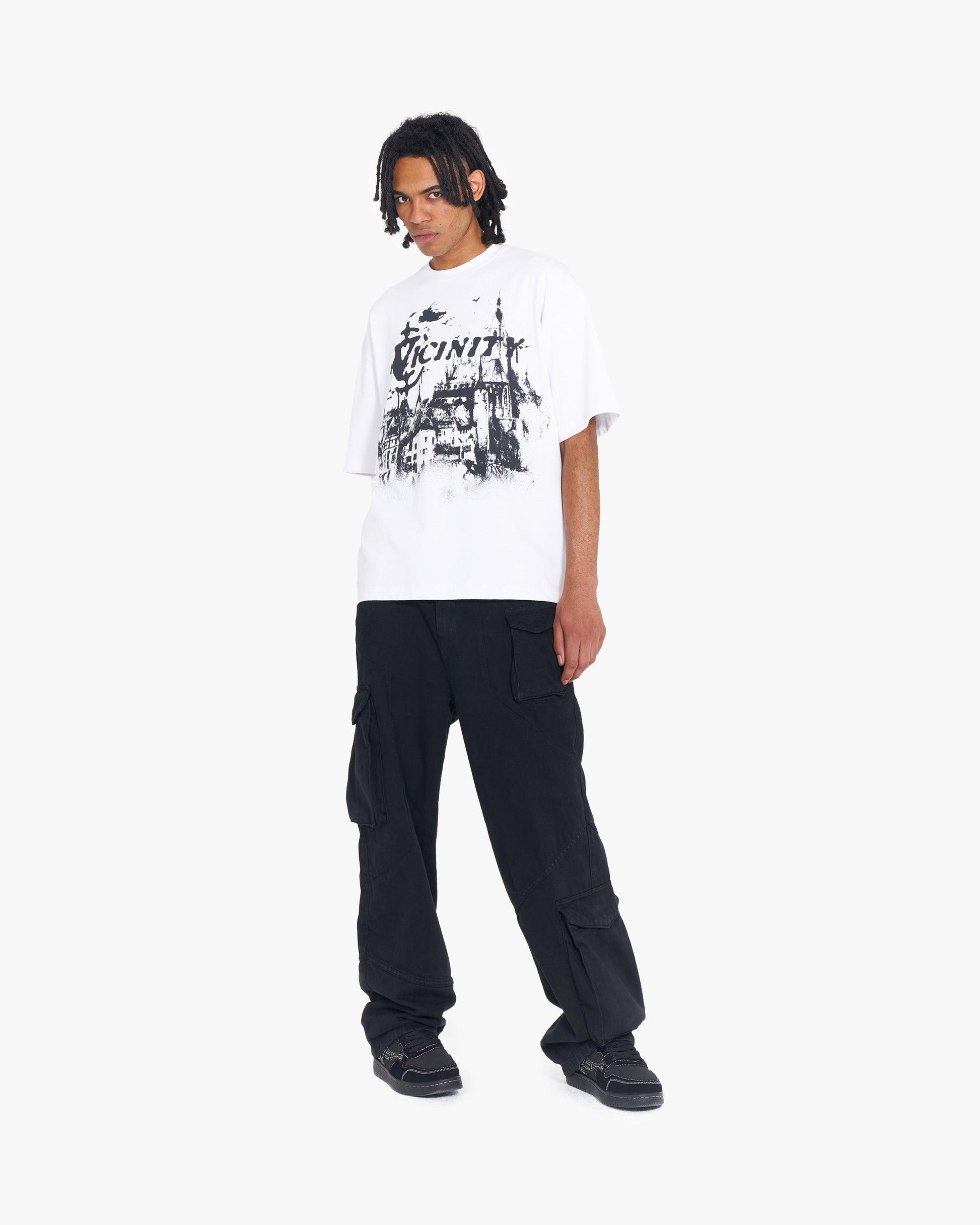 HAUNTED HOUSE TEE WHITE - VICINITY