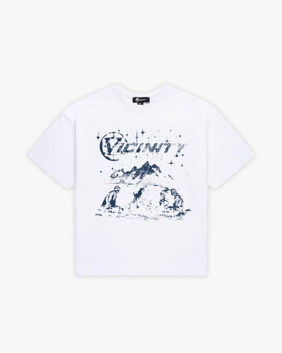 CAMPFIRE TEE WHITE - VICINITY