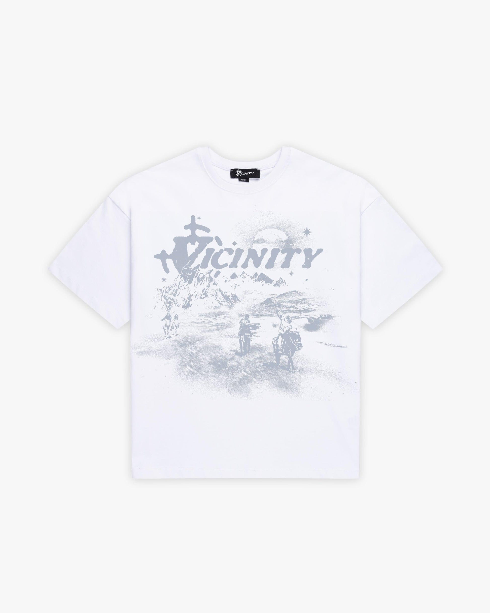 HIDDEN HILLS TEE WHITE - VICINITY