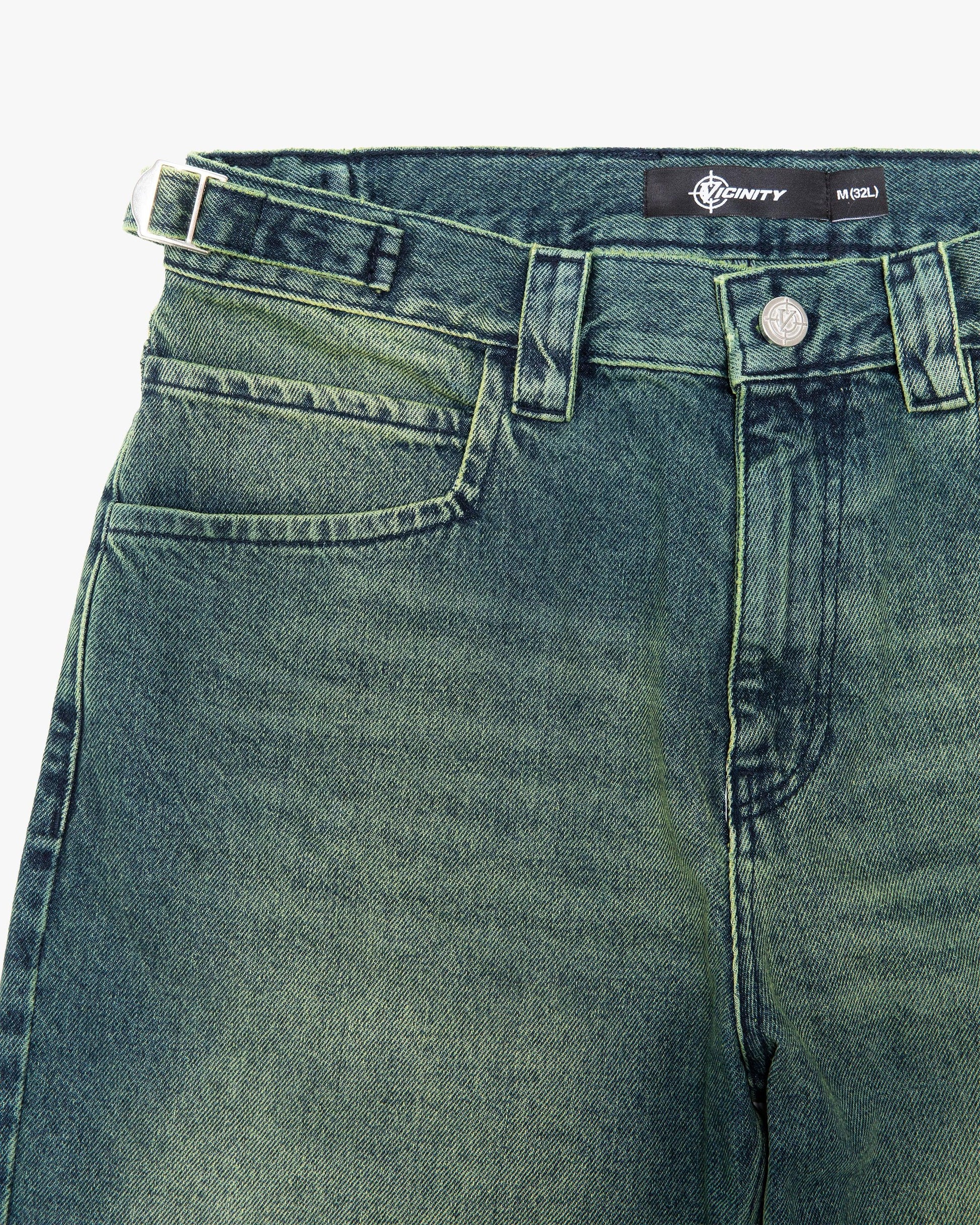 GREEN TINTED DENIM - VICINITY