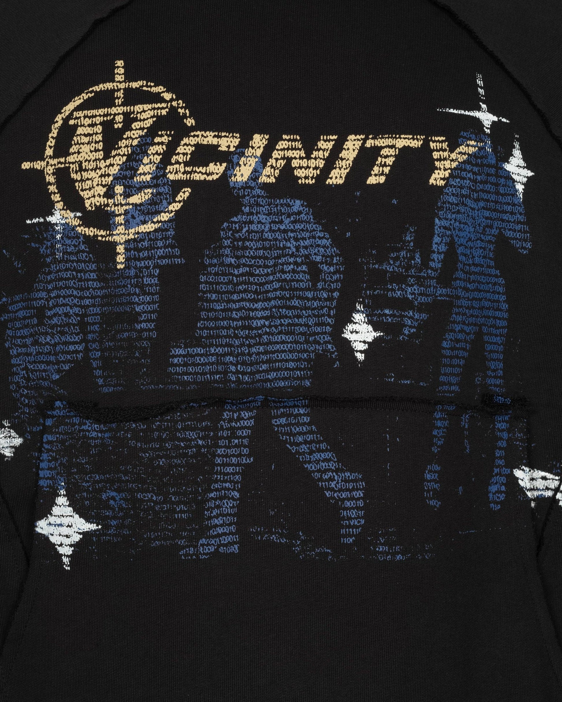 BINARY INSIDEOUT HOODIE BLACK - VICINITY