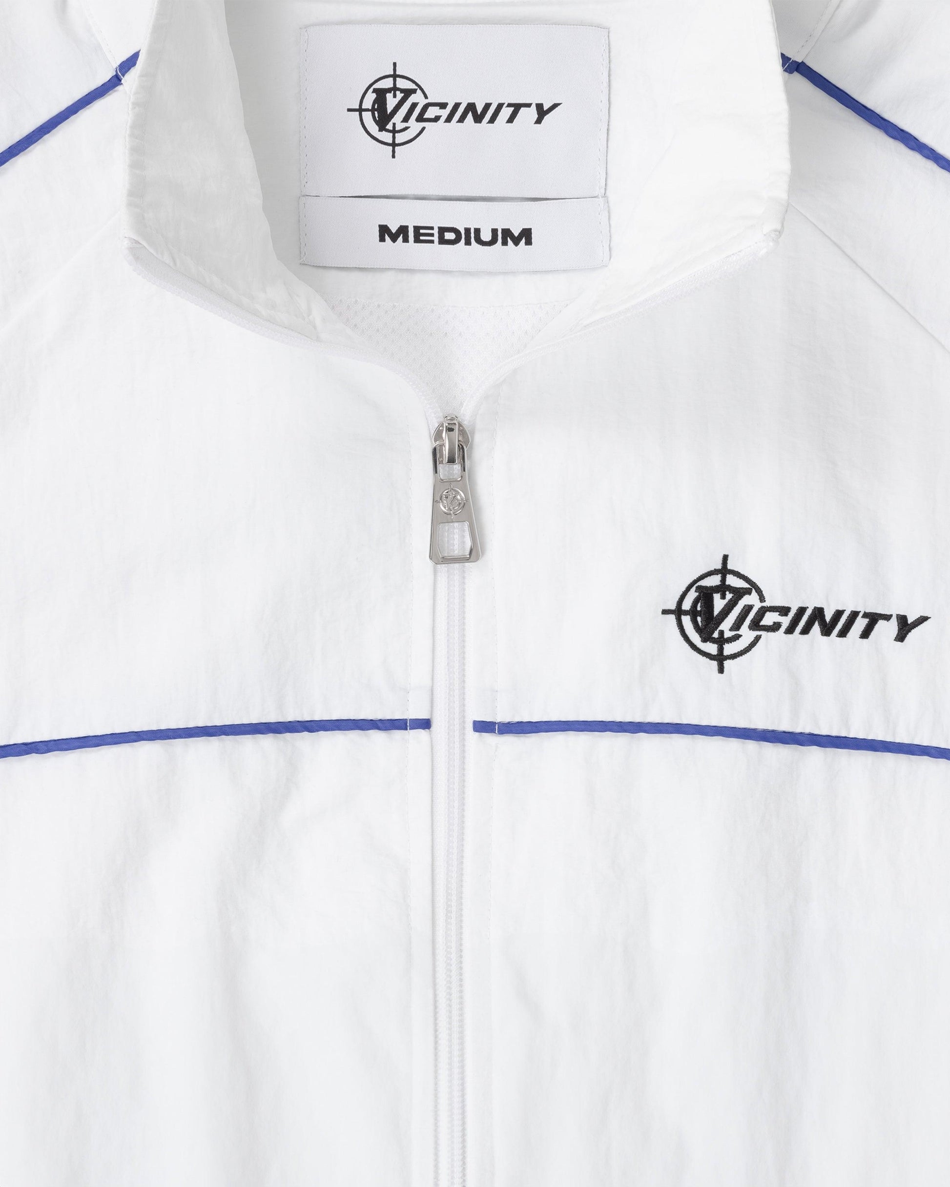 TRACK JACKET WHITE - VICINITY