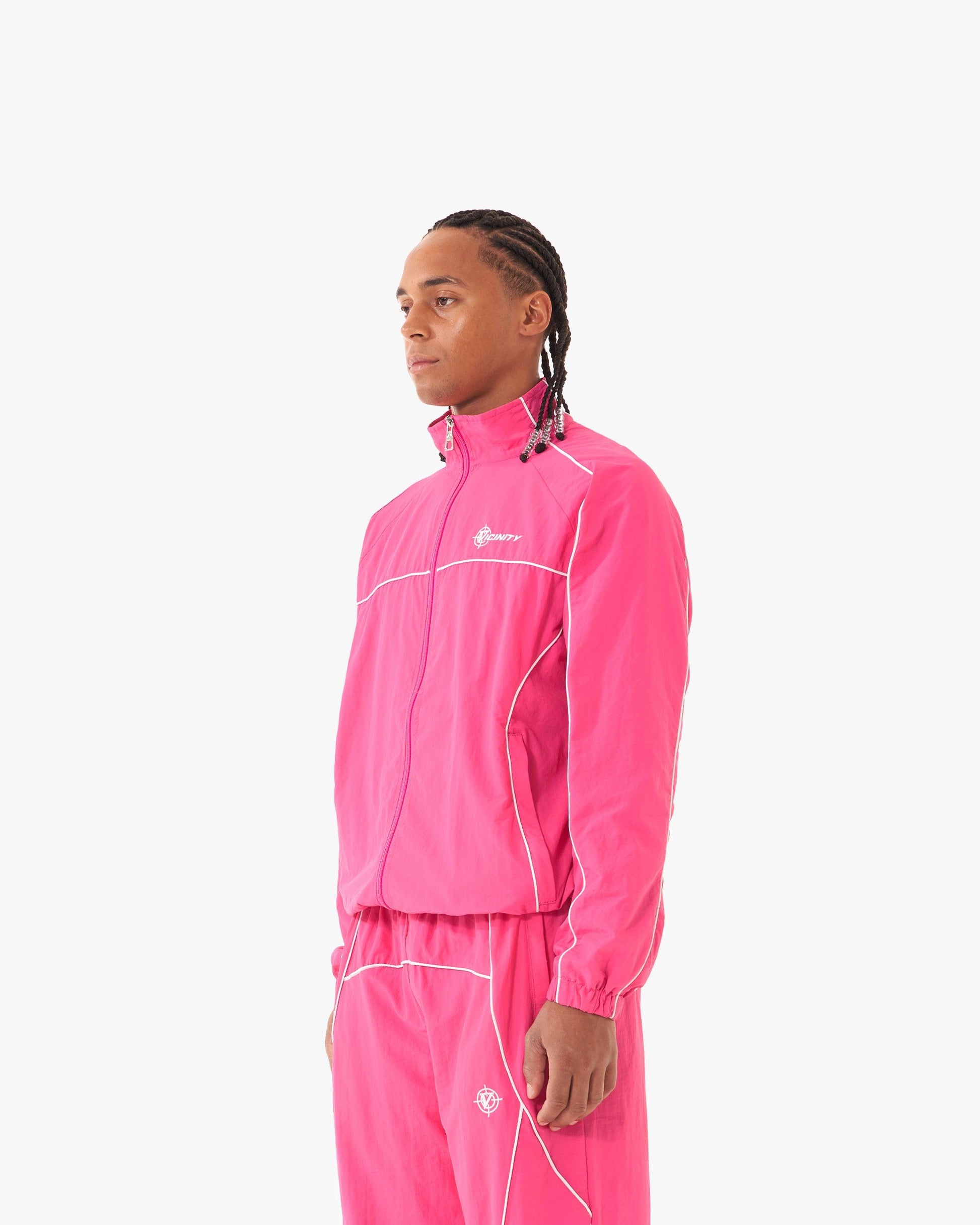 TRACK JACKET PINK - VICINITY