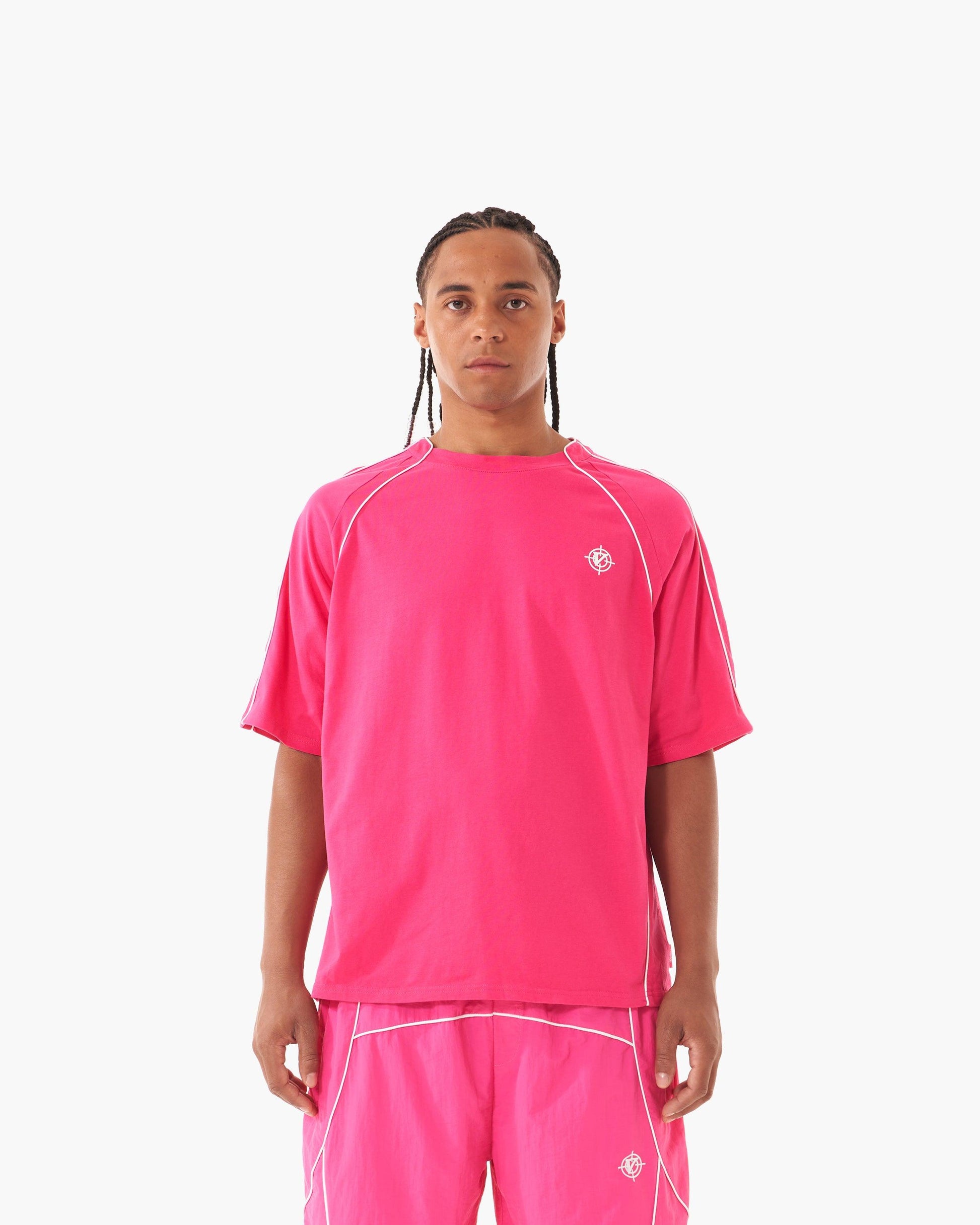 TRACK TEE PINK - VICINITY