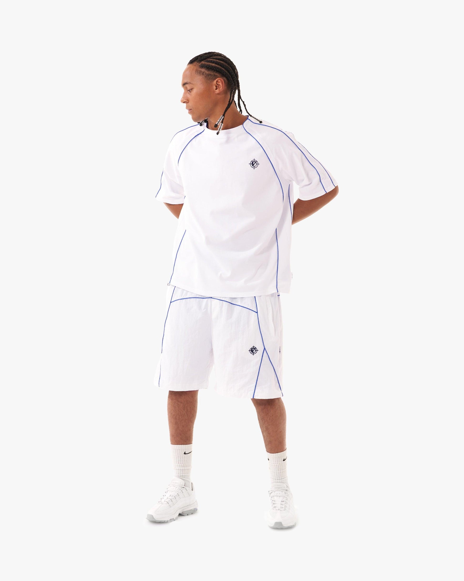 TRACK SHORTS WHITE - VICINITY